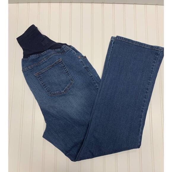 Duo Maternity Over Belly Jeans Sz 1X - Picture 1 of 5
